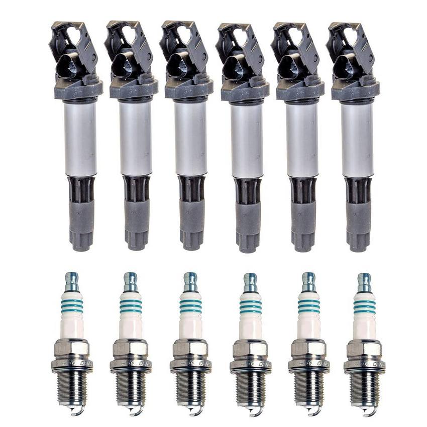 BMW Ignition Coil Kit - (6 Pieces)  101905640D - Denso